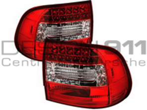 Indicatori di direzione posteriori ROSSO / CHIARO con lampadine a LED. Porsche Caienna 955 - 95563100040
