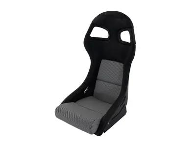 Sedile sportivo Track Bucket - DTX RECLINE, in pelle PVC con centro pied de poule - 9997809100, 9997809110 - JT-B62-HT