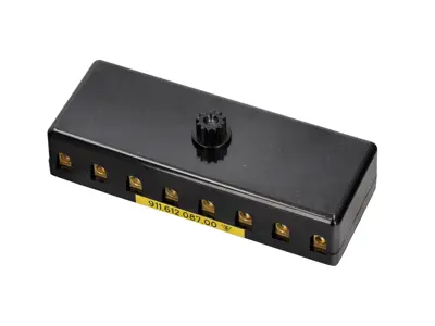 Fuse Box 8-pole. Porsche 911 1970-73 - 91161208700, 9116120870 - 911808-023, 1699300100