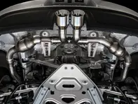 Ligne d'échappement AWE Touring edition avec embouts Silver pour Porsche 718 Boxster / Cayman - 3015-32080, 3015