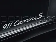 Autocollants de désignation de modèle sur les portes. Porsche 991.1 (911) / 991.2 (911) - 99104480110041, 99104480110V04, 99104480111041, 99104480111V04, 99104480114041, 99104480114V04, 99104480112041, 99104480112V04, 99104480111041, 99104480111V04