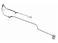 Tubo di pressione dell'aria condizionata, posteriore. Porsche 957 Cayenne 2007–10 - 95557372202, 95557372200, 95557372201