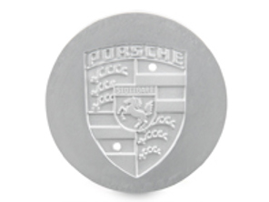 Wieldop in zilver metallic. Porsche 924S / 928 / 944 / 964 - 92836103101, 92836103100