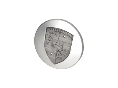 Wieldop in zilver metallic. Porsche 924S / 928 / 944 / 964 - 92836103101, 92836103100