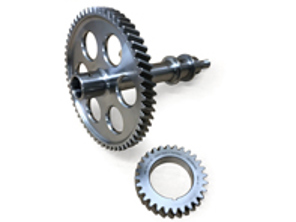 Eje intermedio con engranaje de distribución. Porsche 356 - 69210590100