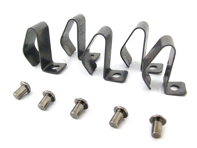 Hubcap Clamping Spring Set for One Wheel. Porsche 356 - PCG68119, 35668119, N0134071 - PCG 68 119
