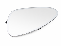 Door mirror glass (Flat), Dimmable, LEFT for LHD. Porsche 970 Panamera 2010-16 - 97073103500, 97073103506 - ZJ-7131-L