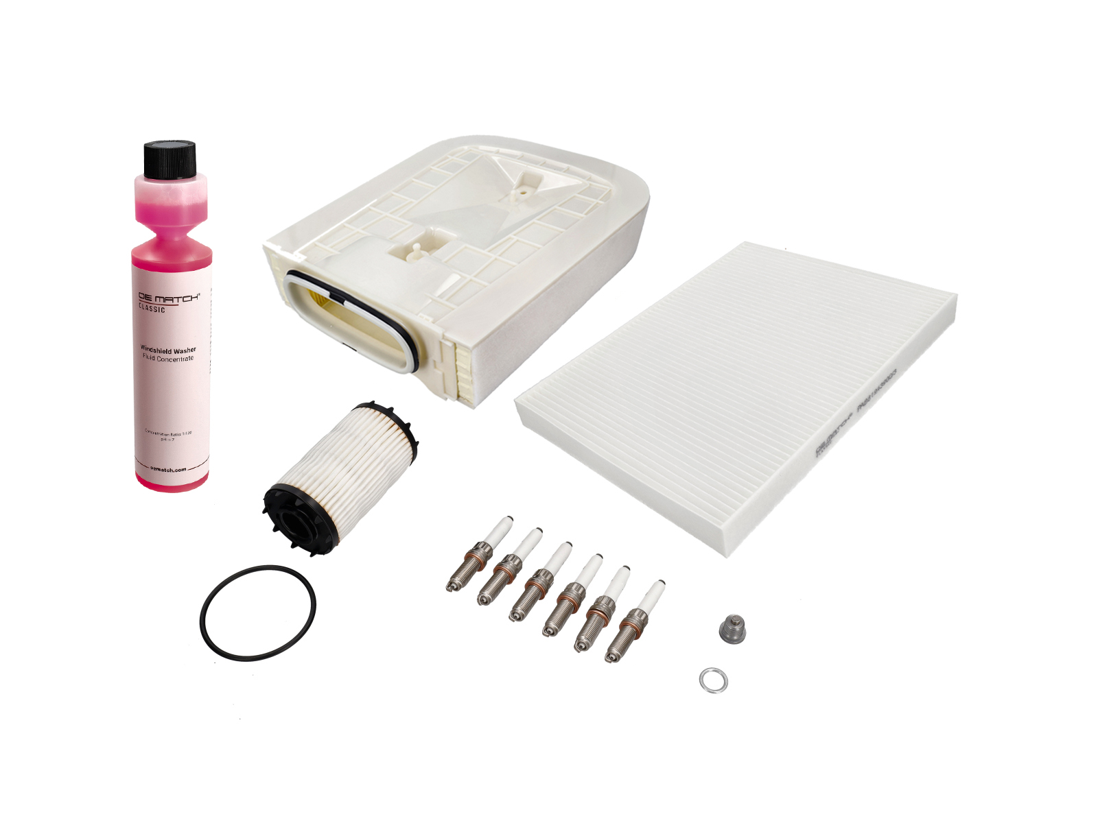 Service Maintenance Kit For Porsche 9YA Cayenne V6 - PAB133843A, 9A719840500, PAB81943900, 9A790560150
