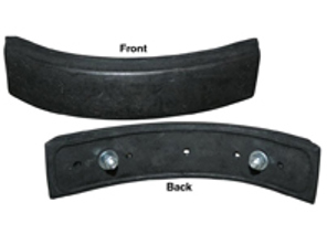 Front bumper horn / overrider rubber. Porsche 911 1965-73 - 90150590121 - PS5913, 9315/18B, 1684350300
