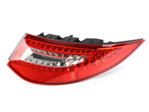 Indicator rear lamp unit LED. Porsche 997 MKII LHD - 99763141102, 99763141202, 99763141103, 99763141203, 99763141104, 99763141204, 99763141105, 99763141205, 1086001, 1086002, 99763141106, 99763141206, 9976314110, 997631412