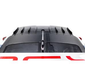 EVO-X Central Roof Fin Kit, Dry Carbon. Porsche 992.1 GT3 / GT3 RS / S/T / 992.2 GT3 2021>> - 9GT819443OK1, 9GT819444OK1 - SRGT3RSDCFRF6