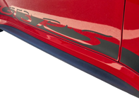 RS uitlopende dorpelskirtset. Porsche 991 turbo / turbo S / GT3 RS