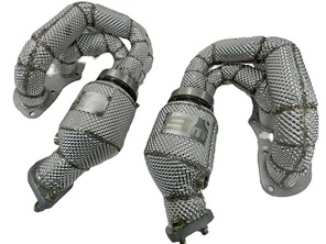 Collecteur d'échappement de longueur égale avec convertisseur catalytique. Porsche 981 Boxster / 981 Caïman - 98111321101, 98111321102, 98111321103, 98111321104, 98111321105, 981113211EX, 98111321106, 981113211FX, 98111321201, 98111321202, 98111321203, 98111321204, 98111321205, 981113212EX, 98111321206, 981113212FX - 9M81113211