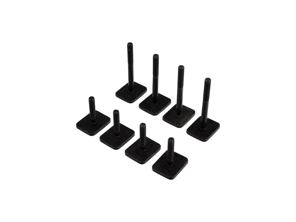 Thule T-Track Adapterset in Schwarz für Thule SnowPack - 95B04480010, 732600, 889600