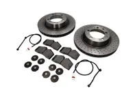 Pack de plaquettes et disques de frein arrière pour Porsche 993 Turbo - 99335204500BRE, 99335204500, 99335204600BRE, 99335204600, 99335193905BRE, 99335193905, 99361236502, 99635208600, 99635208602