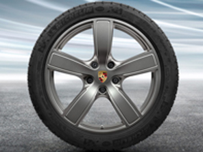 20' Cayenne Sport Classic Alloy Wheels & Winter Tyres Original Porsche - 9Y0044600E, 9Y0044610E