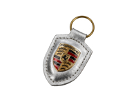 保时捷徽章钥匙圈 - 25 年保时捷 Carrera GT，银色。 - WAP0500630T0WS