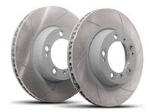 Brake disc rotor SPORTS SLOTTED, Rear. Porsche Boxster 986 / 987 - 98635240301, 285822LC, 285822LC, 98735240300, 98735240301