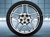 Llantas de aleación Carrera S II de 19' y neumáticos de invierno Porsche original para 997.2 C2 / C2S - 99704460052