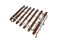 Parrilla portaequipajes con clásicas pizarras de madera - 91180102000