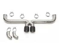 排气管 Catback Competition Race X-Pipe。保时捷 997 GT3 / GT3 RS 2006-2009 - FS.POR.997GT3.CRX, 3606609717, 99711102790, 99711102792, 99711102793, 99711102797, 99711102780, 99711102799, 55-PS115, 126255