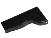 Pezzo di riparazione per piastra di giunzione parafango, versione liscia. Porsche 365 / 356A - 1682351970, 571115A, 571116A, 1682351980, 64450201500, 64450201600 - 1682351970, 1682351980