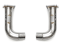 Uitlaat Cat bypass-leidingen. Porsche 991 Turbo/Turbo S - 99711300930, 997113009AX, 99711301030, 997113010AX