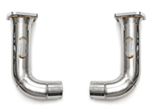Exhaust Cat bypass Pipes. Porsche 991 Turbo / Turbo S - 99711300930, 997113009AX, 99711301030, 997113010AX