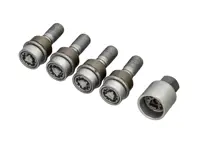 Radsicherungssatz, Silber. Porsche 970 Panamera 2010-16 - 97036105701