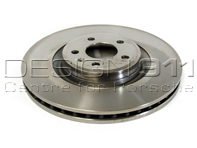 Disco de freno Ø: 345 mm Delantero. Porsche Macan 2.0L MK1 y MK2 - 95B615301B, 95B615301M