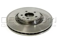 Disque de frein avant Ø : 345 mm. Porsche Macan 2.0L MK1 et MK2. - 95B615301B, 95B615301M