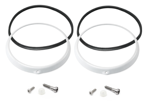 Ensemble de caches de phares (apprêtés). Porsche 911 / 964 - 91163114101, 91163114100 - PF806501, 1695150400