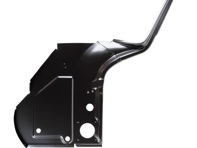 Vleugel achterspatbord 1/4 paneel. Mercedes Pagode W113 2.3L-2.8L 1963-1971 - 1136200313, 351321-1, 351321-2, 1136200413, 8381900170, 8381900180 - 8381900170, 8381900180