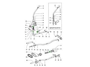 Gearshift Linkage Kit. Porsche 911 / 914 1970-76 - PFR57-430, 91142413901, 90142413202, 91442422400
