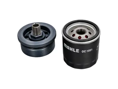Adaptador de filtro de aceite spin off con filtro de aceite Mahle para motores MY97-08 - 99610702053, 99610722553, 99610722560, 99610702054, 99610702055, 3609402062