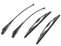 Wiper arms and blades set, LHD cars. Porsche 911 68-77 / 912 / 914 - 91462831SET, WSN130