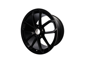 Llanta trasera de aleación de 20" en negro mate. Porsche 982 Boxster Spyder / 718 Cayman GT4 - 982601025ACJE1, 982601025AC