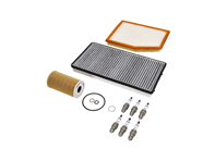 Kit de servicio de motor: filtros de aire, combustible y aceite, bujías y más - para Porsche 986 Boxster 2.7L y Boxster S 3.2L 2000-2004 - 99610722560, 99610731351, 0PB115499A, 99611013103, 99611013104, 90012310630, 99657221901, 99657221902, 99657121903, 99757121900, 99757121901, 99757121902, 99917020791