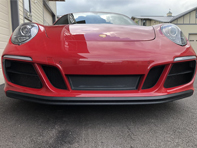 Kit griglia paraurti anteriore a rete metallica per Porsche 991.2 GTS/Aerokit - 991.2GTS - 991.2GTSCENONLY, 991.2GTSwCen, 991.2GTS