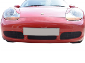 Voorbumper RVS rooster set ZunSport. Porsche Boxster S 986
