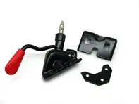 Chiusura del tetto rigido sul montante centrale. Porsche 987Boxster - 98756340401, 98756340301