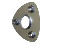 Plaque de renfort de barre stabilisatrice avant. Porsche 914 - 91450116210 - JG.162.10, 1684001200