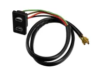 电动车窗开关。保时捷 928 - 92861312305