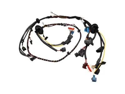 Extremo delantero del mazo de cables. Porsche 997.1 con faros de xenón - 99761252111, 99761252110