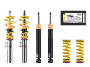 KW Variant 1 RVS Ophangset. Porsche 996 C4 / 996 C4S / 996 Turbo - 10271003 - 10271003