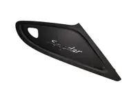 Embellecedor trasero derecho de carrocería "Spyder", negro mate. Porsche 982 Boxster Spyder 2019>> - 98151217203OK1, 98151217200OK1, 98151217201OK1, 98151217202OK1