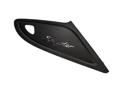 Enjoliveur de carrosserie arrière droit « Spyder », noir mat. Porsche 982 Boxster Spyder 2019>> - 98151217203OK1, 98151217200OK1, 98151217201OK1, 98151217202OK1