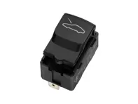 Motorhaubenentriegelungsschalter, Mattschwarz. Porsche 986 Boxster / 996 Carrera / Turbo / GT2 / GT3 2001-05 - 99661310510A05, 99661310500A05