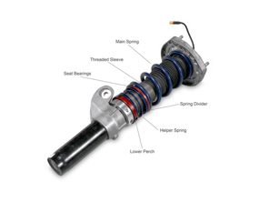 Kit di conversione manicotto coilover, posteriore. Porsche 991/981 - 2320041, 2320042, 2320043