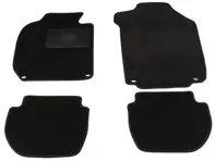 Vloermattenset met bevestigingsclips, in zwart. Porsche 911 74-89 Coupé LHD Auto's - 1601700510 - 1601700510